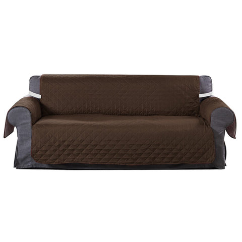 Sofa Cover Couch Slipcovers Waterproof Coffee 335Cm X 218Cm
