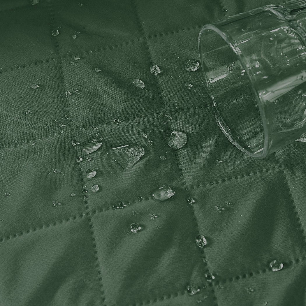 living room Sofa Cover Couch Slipcovers Waterproof Coffee And Khaki 165Cm X 190Cm