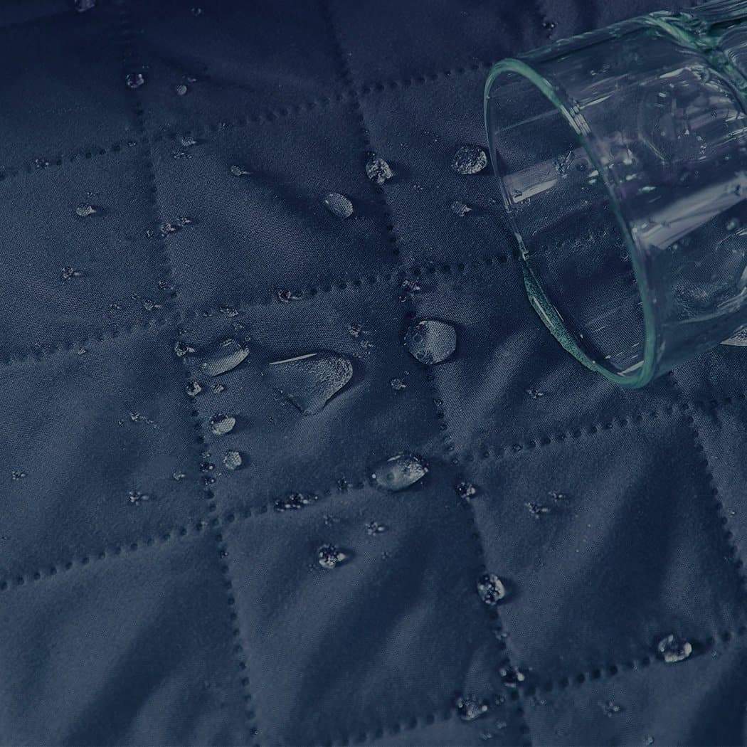 living room Sofa Cover Couch Slipcovers Waterproof Teal 335Cm X 218Cm