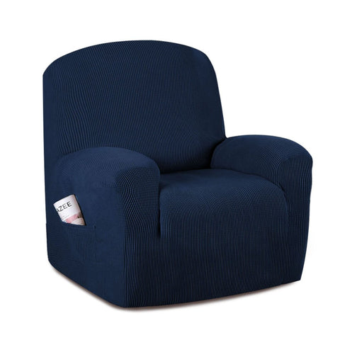 living room Sofa Cover Recliner Chair Covers Protector Slipcover Navy