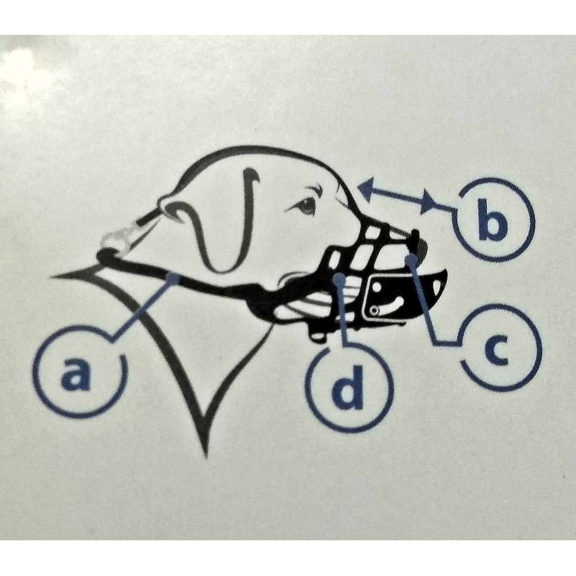 Soft Flexible Large Dog Muzzle - Anti Biting/Barking