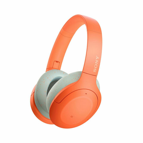 Sony NEW Wireless Noise Cancelling Headphones (Orange)