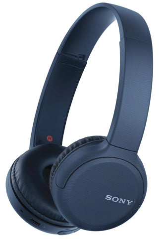 Sony  wireless on-ear headphones (blue)