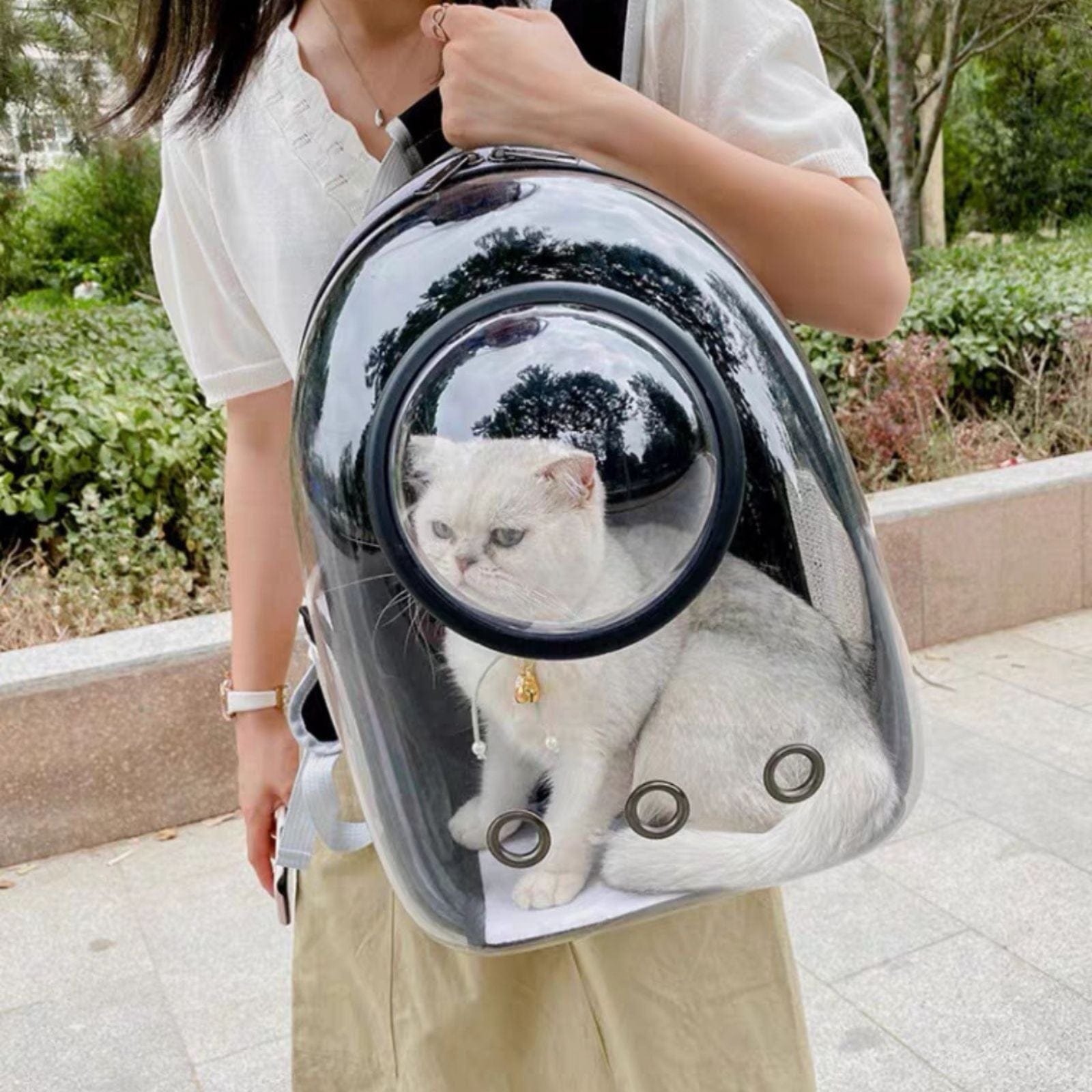 Space Capsule Backpack - Model 2 Black