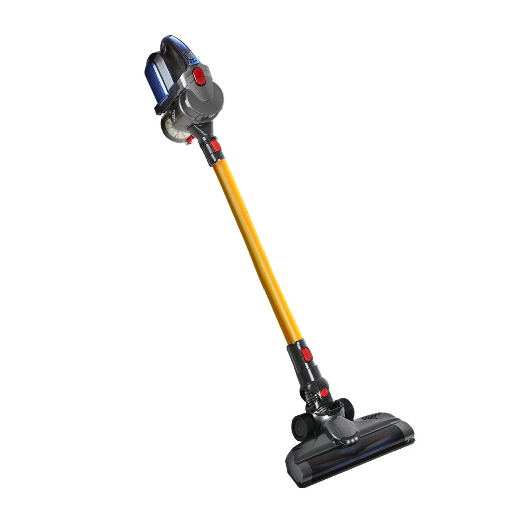 home appliances Spector 150W Handheld Vacuum Cleaner Cordless Stick Vac Bagless LED Rechargable Gold