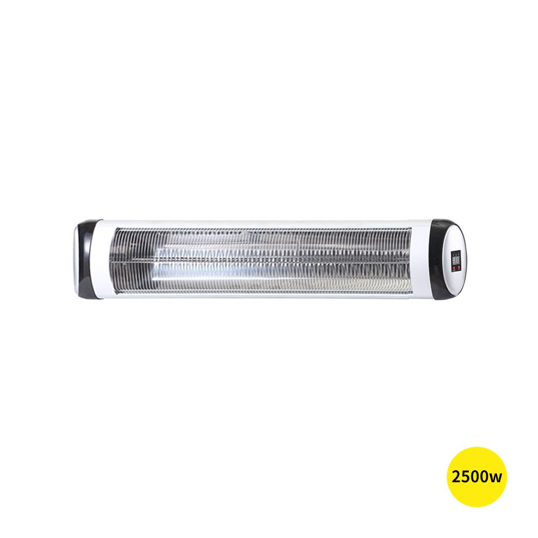 home appliances Spector 2500W Electric Infrared Patio Heater Radiant Strip Indoor Remote