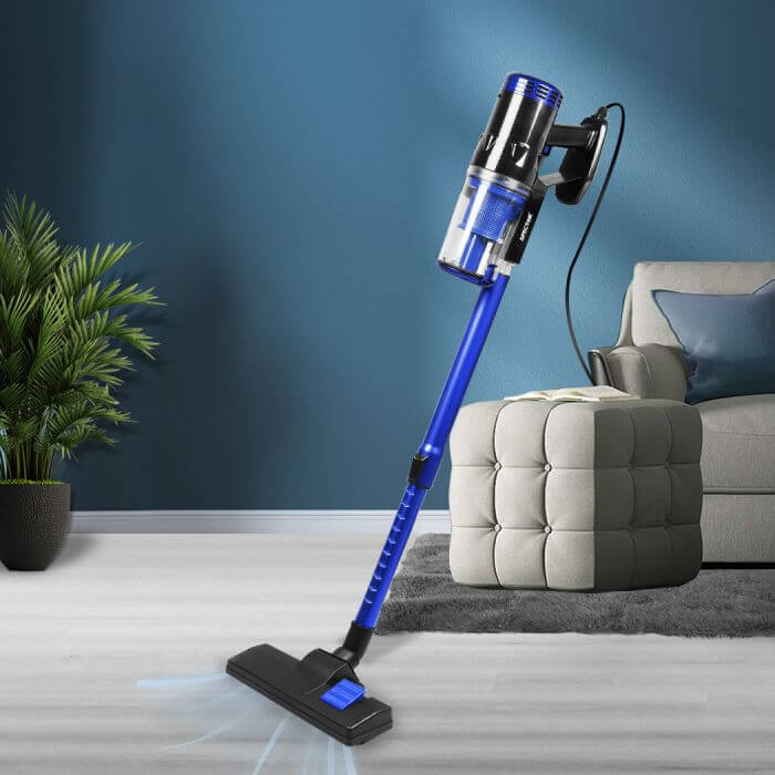 Spector Vacuum Cleaner Corded Stick Handheld Handstick Red/ Blue