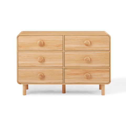 Spencer 6 Chest of Drawers in Natural