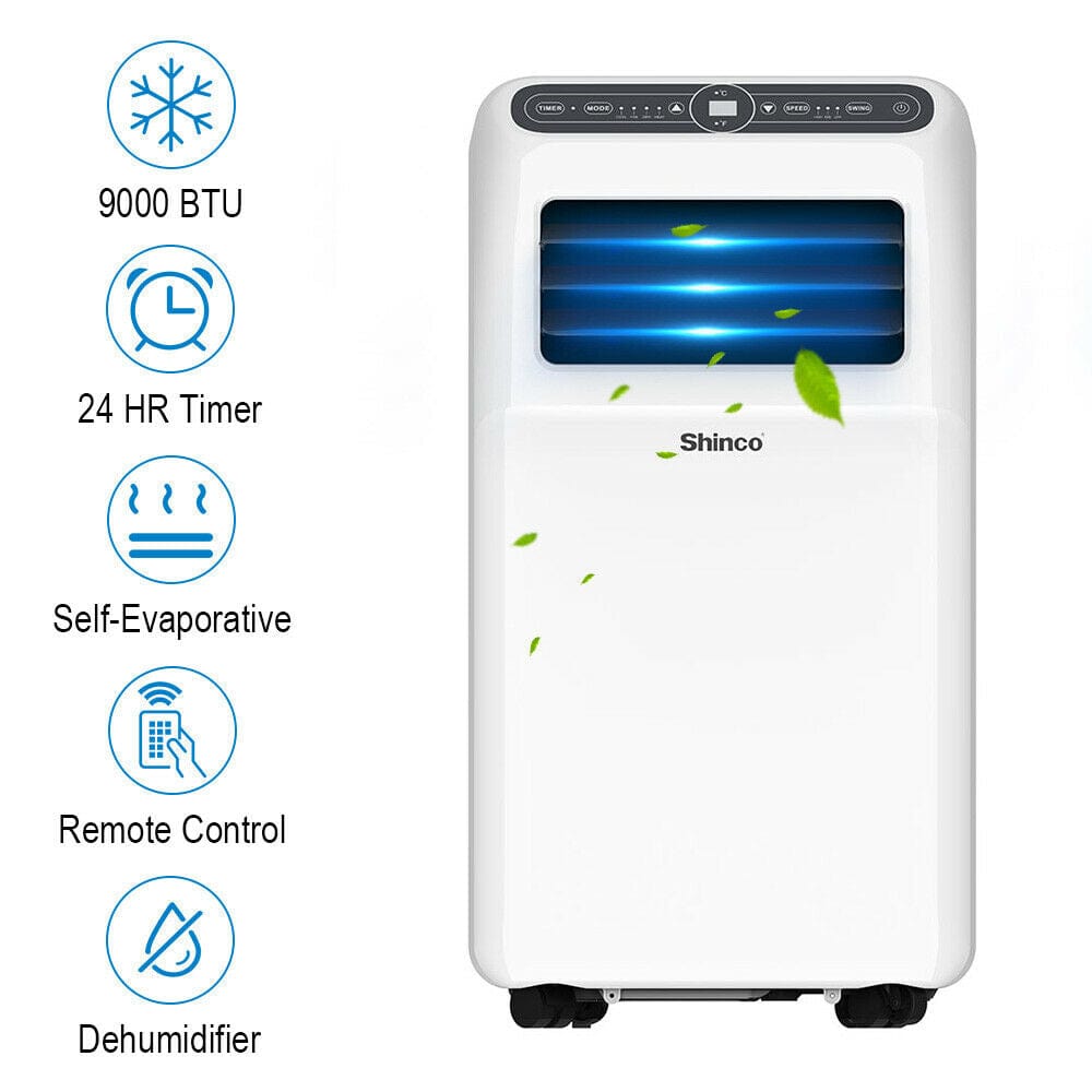 Spf3 9000Btu 2.6Kw Portable Air Conditioner Remote