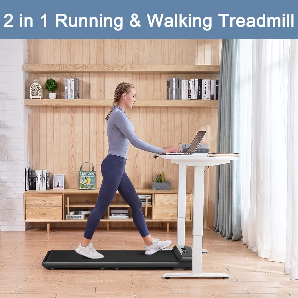 Sport C2 Foldable Portable Walking Pad Office Apartment Treadmill - Black