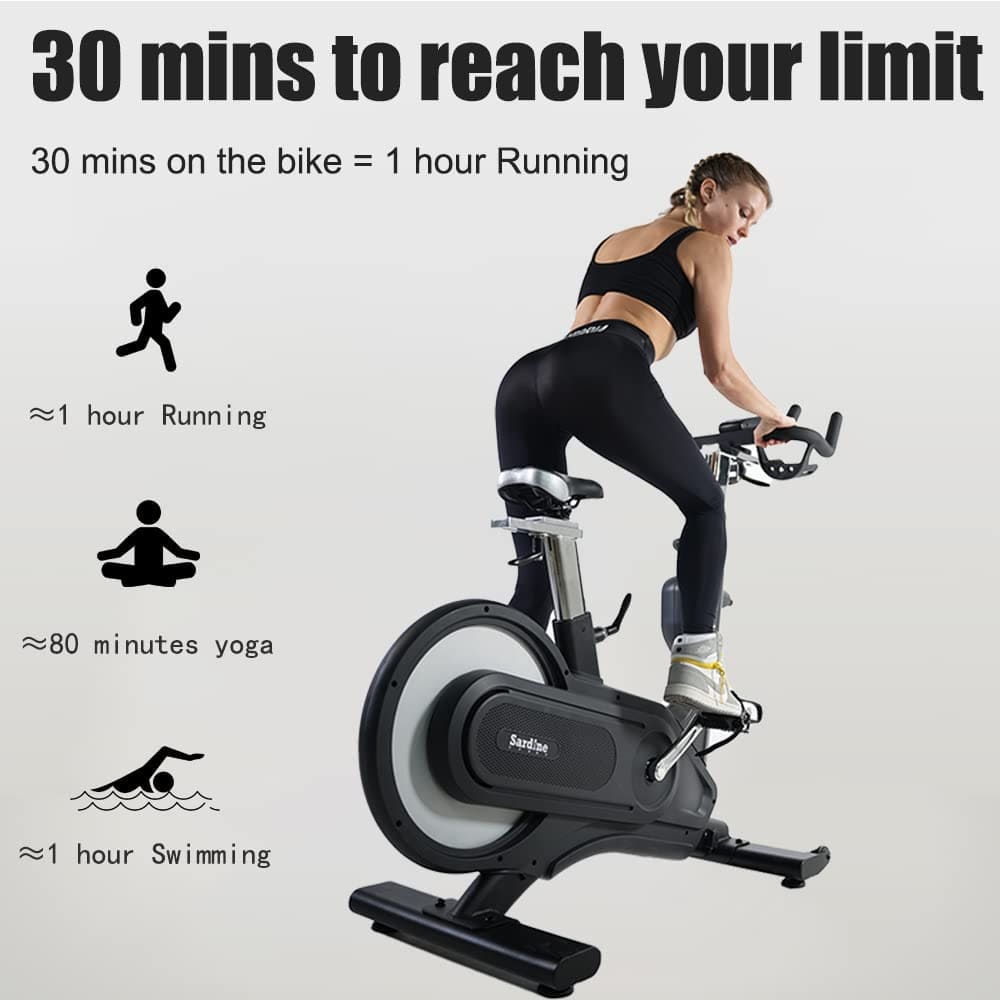 Sport S12 Exercise Bike, Home Gym Fitness