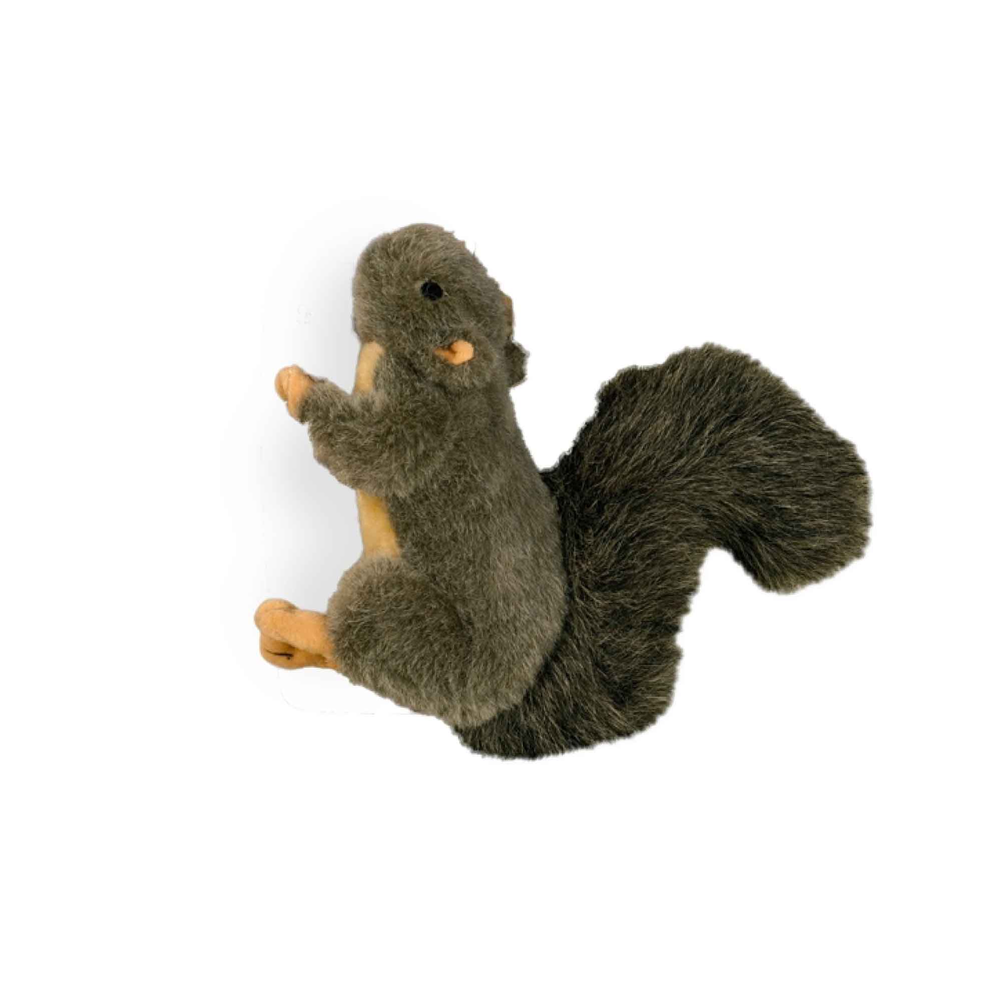 Squirrel dog plush toy - interactive and squeaky