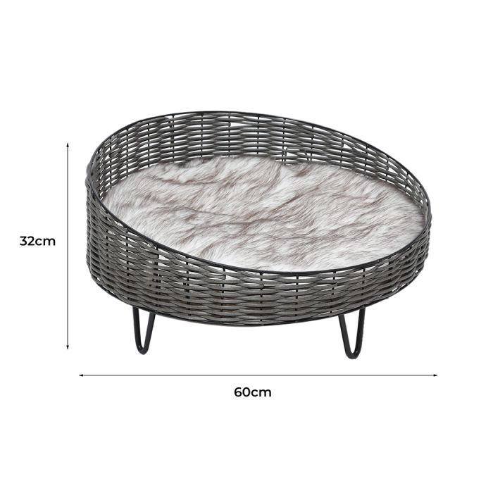 Stable iron base Pet Cat Bed Puppy House Washable Non-toxic