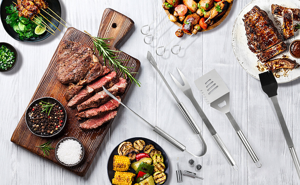 Stainless Steel Bbq Tools Grill Accessories