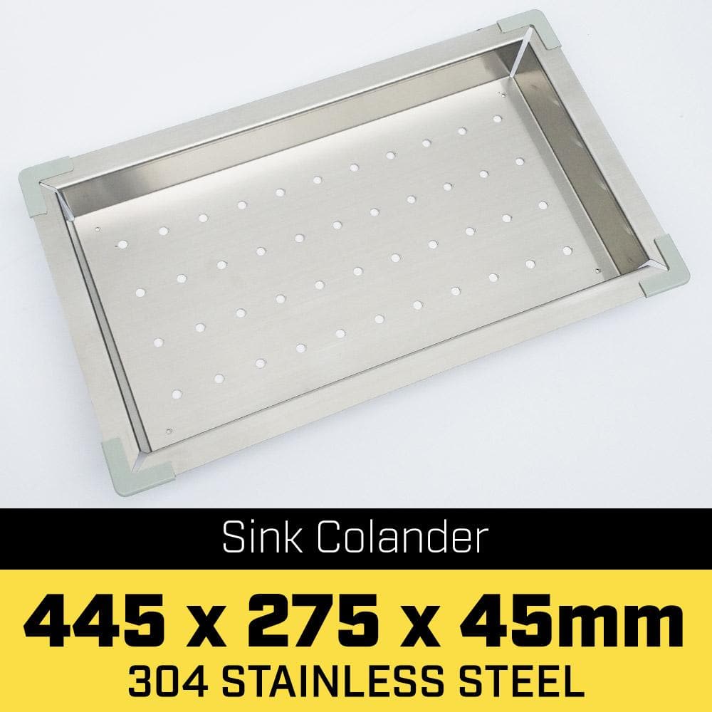 Stainless Steel Sink Colander 445 x 275mm