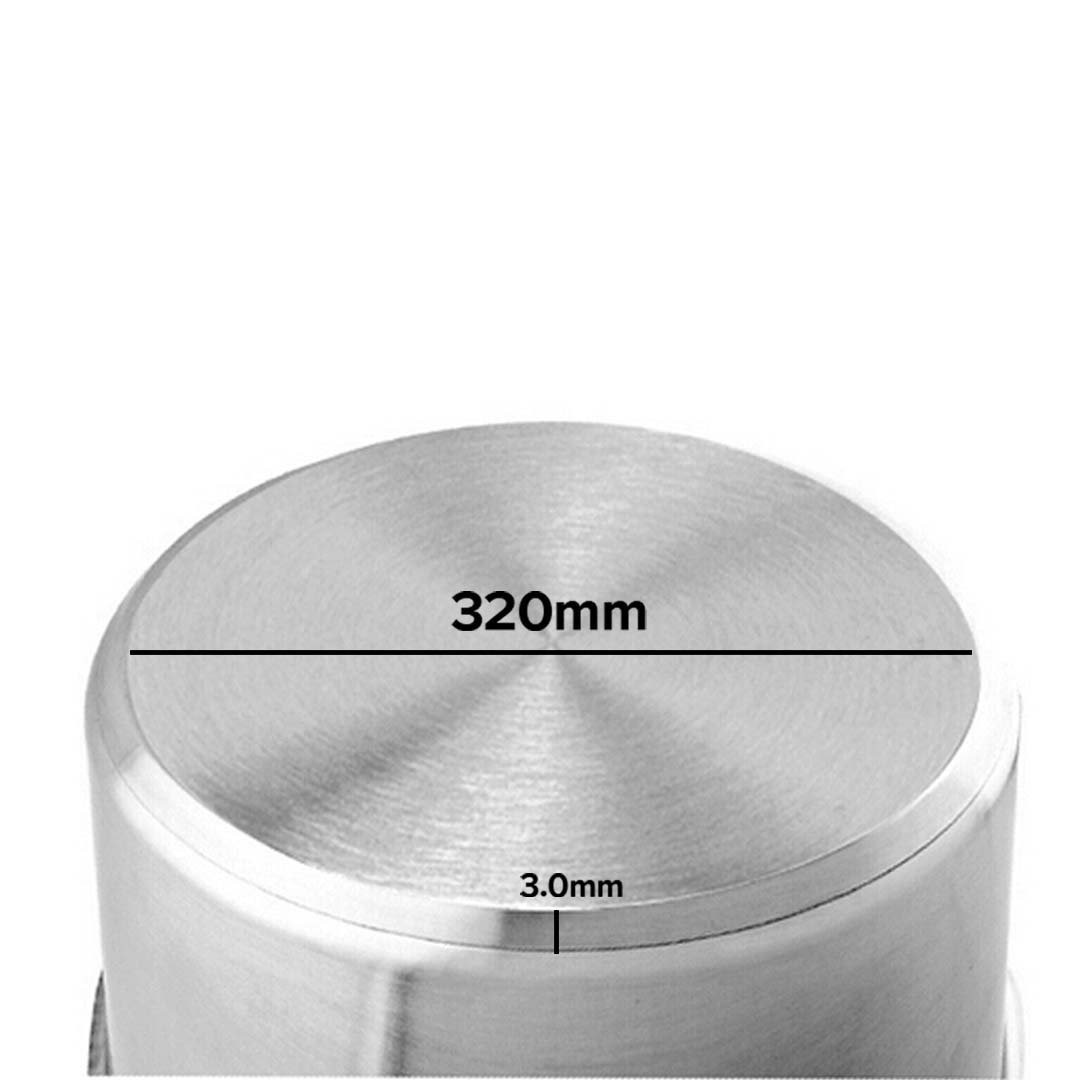 stock & multi pots Stock Pot 25L Top Grade Thick Stainless Steel Stockpot 18/10