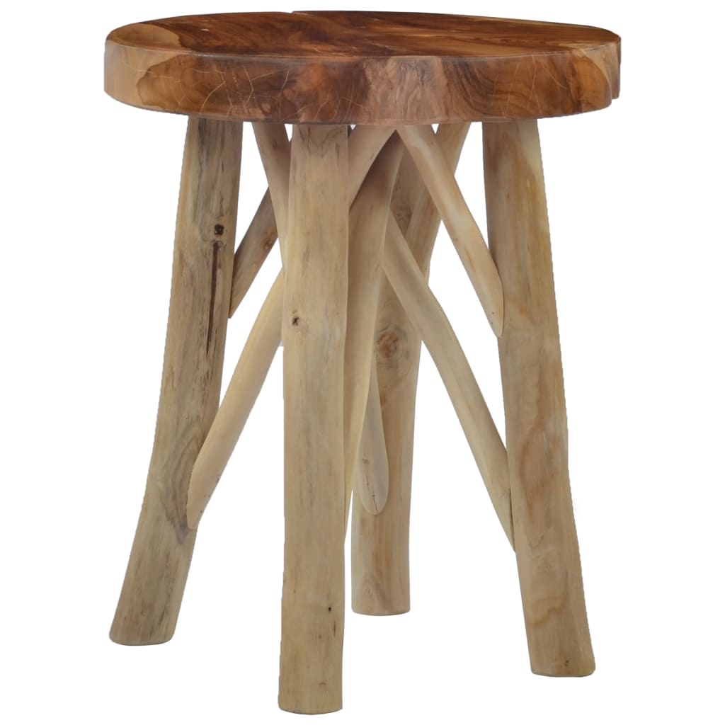 Stool Brown Teak Wood