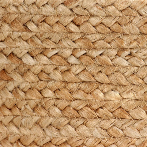 Storage Basket Set 2 Pieces Handmade Jute Natural