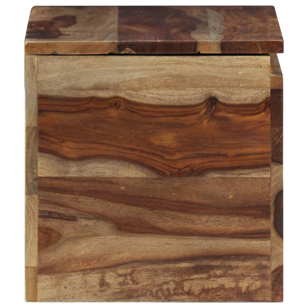 Storage Chest 57x30x30 cm Solid Sheesham Wood