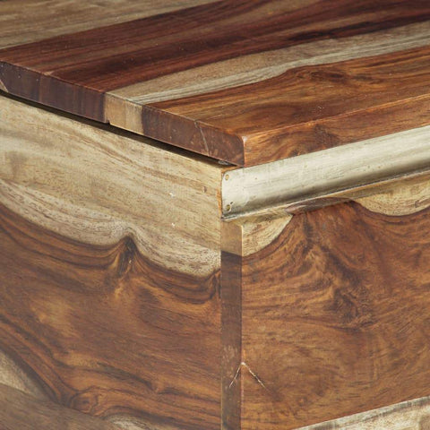 Storage Chest Solid Sheesham Wood