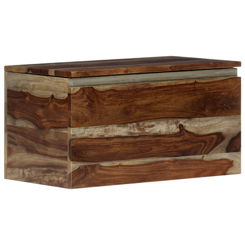 Storage Chest 57x30x30 cm Solid Sheesham Wood