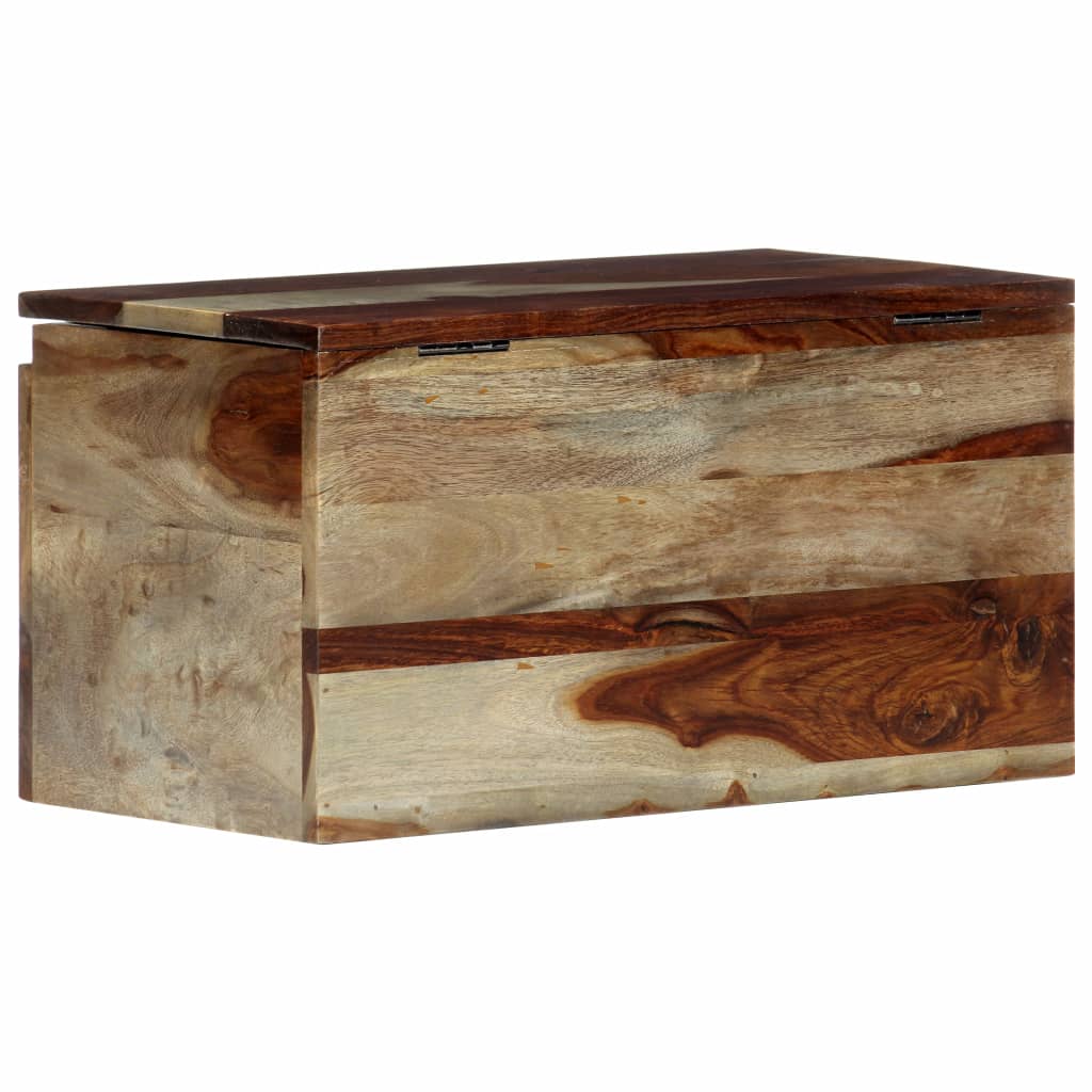 Storage Chest 57x30x30 cm Solid Sheesham Wood