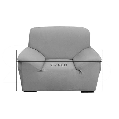 Stretch Sofa Slipcovers Protector 1 Seater Cream