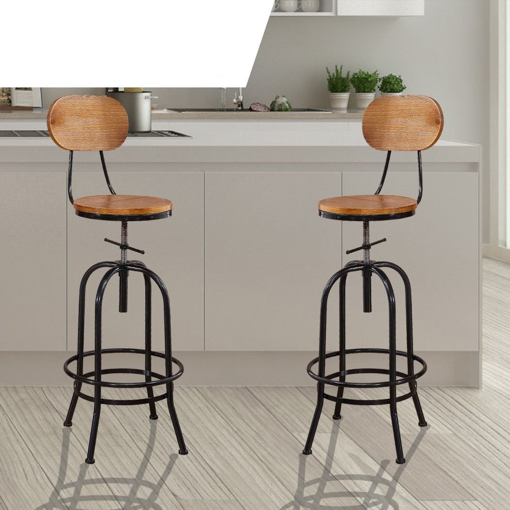 Dining Room sturdy and well-constructed kitchen Swivel Vintage Barstools