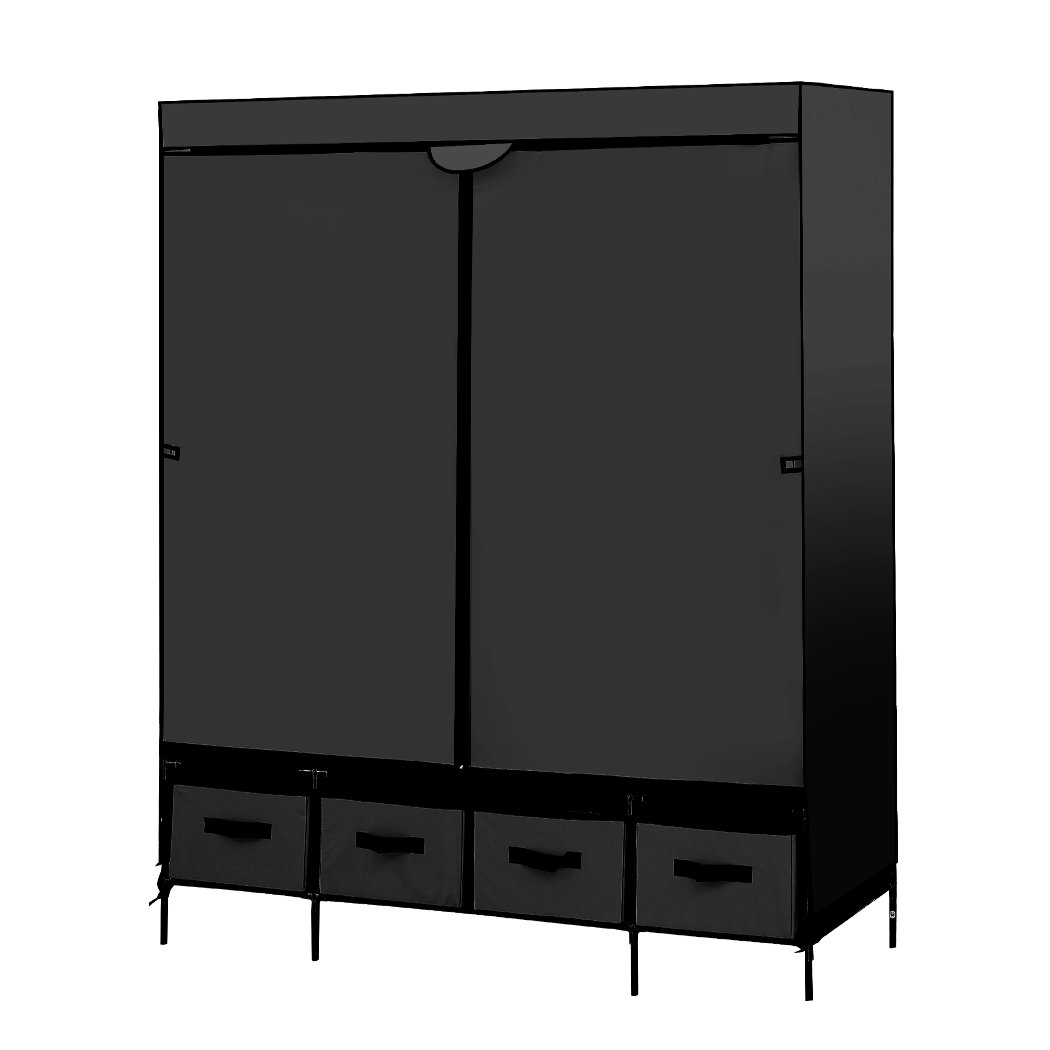 Bedroom Stylish and elegant 4 Drawers portable wardrobe
