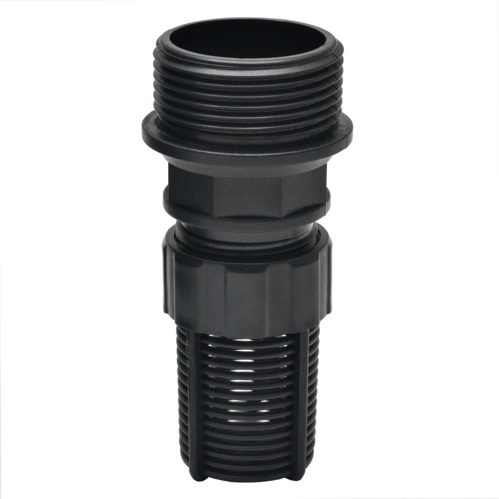 Suction Hose with Connectors 10 m 22 mm Black