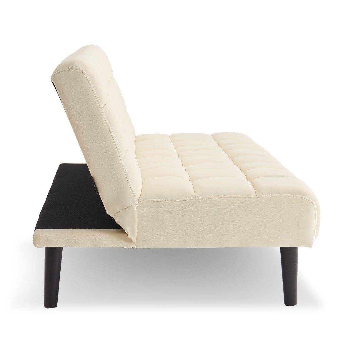 indoor furniture Suede Fabric Sofa Bed Furniture Lounge Seat Beige