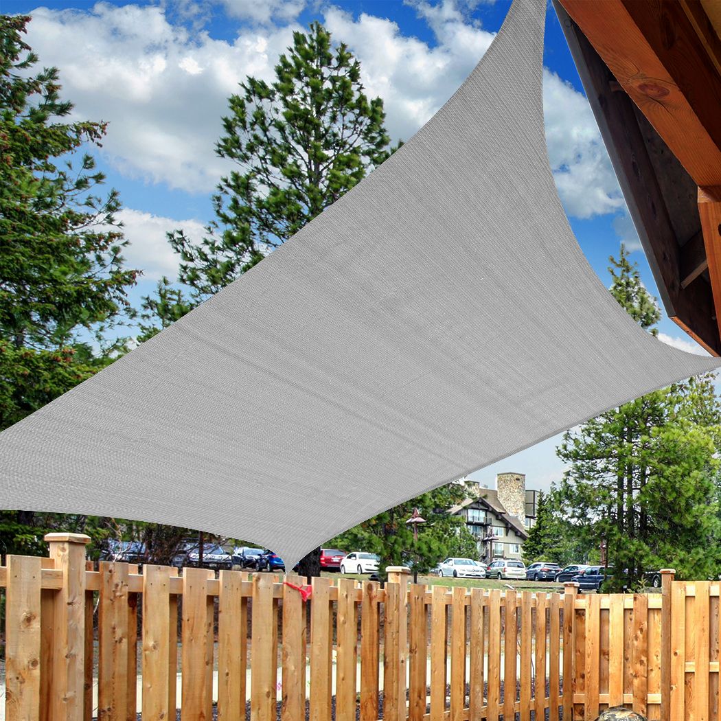 Sun Shad Sail Awning Shadecloth Garden Canopy Cover