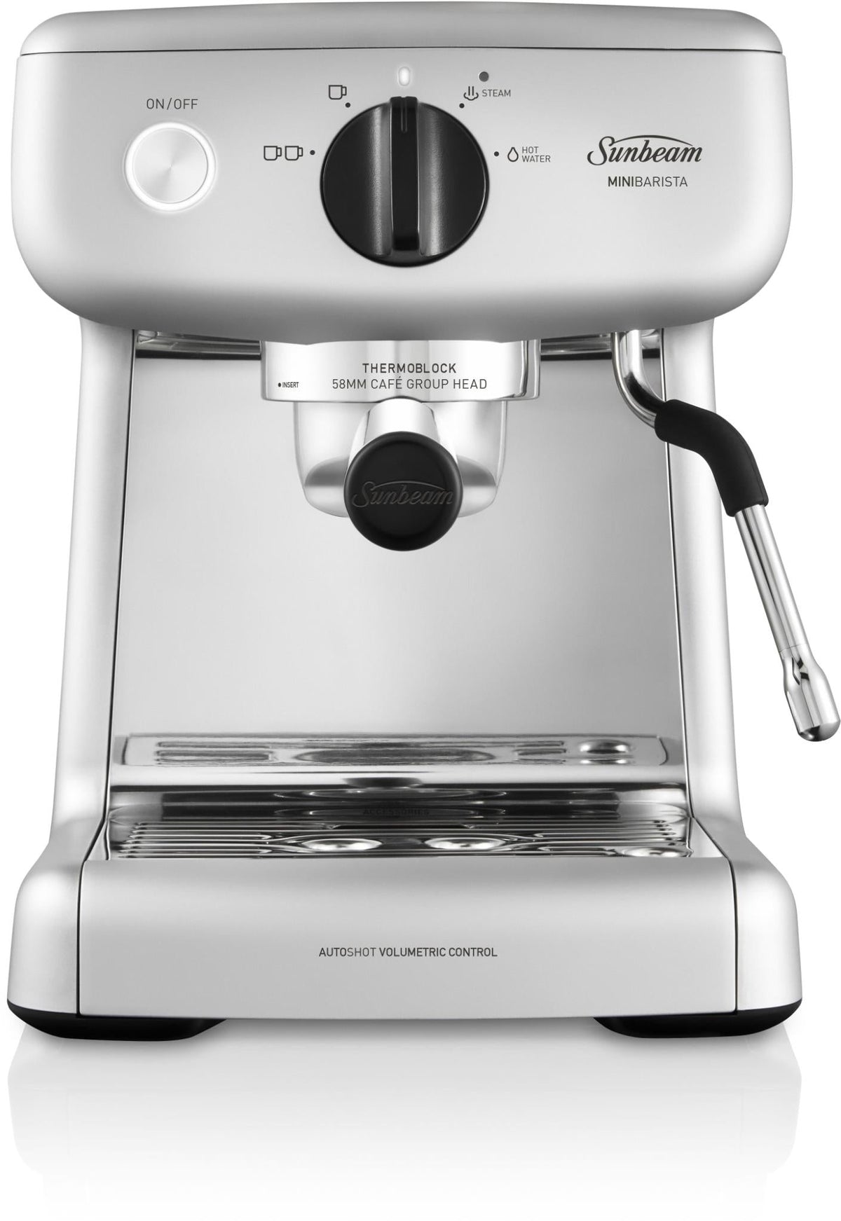 Sunbeam mini barista espresso machine (silver) Simple deals