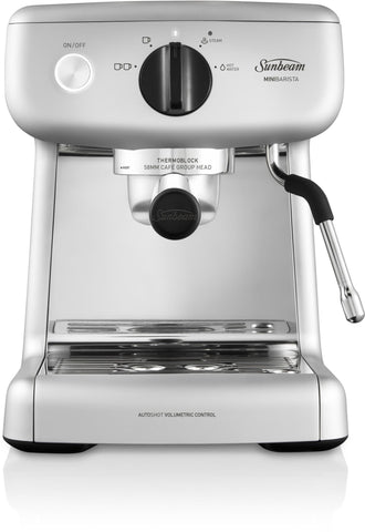 Sunbeam mini barista espresso machine (silver)