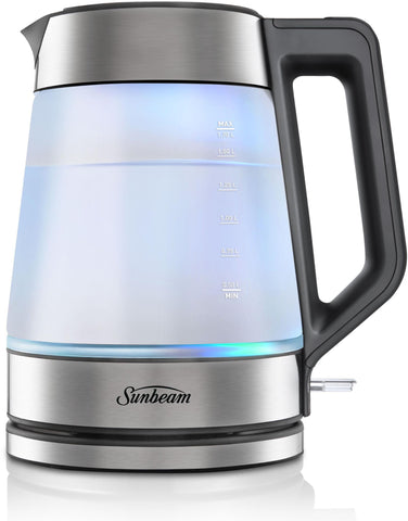 SUNBEAM MORNING FROST GLASS KETTLE