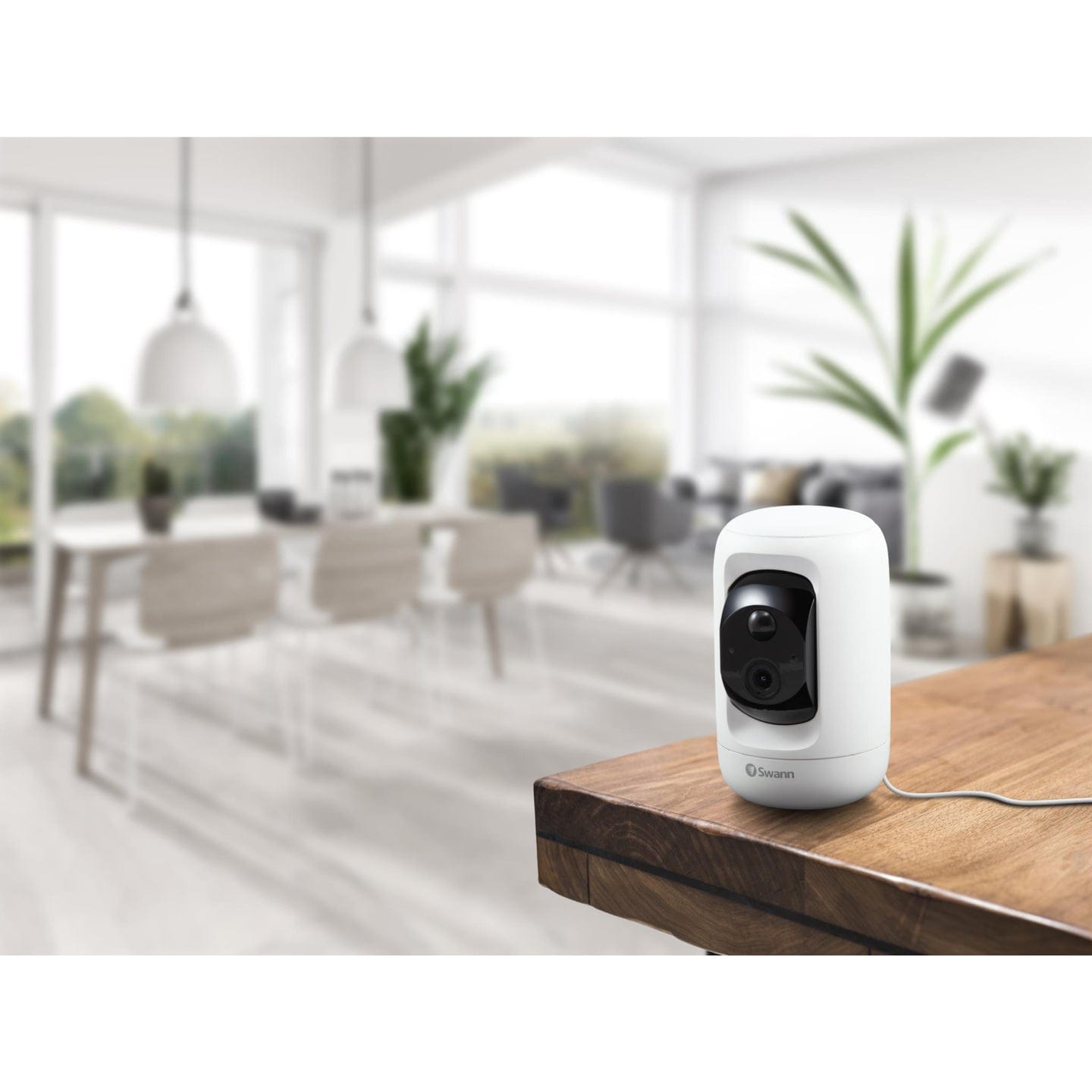 Swann Wi-Fi Pan & Tilt Indoor Camera with 32GB SD Card