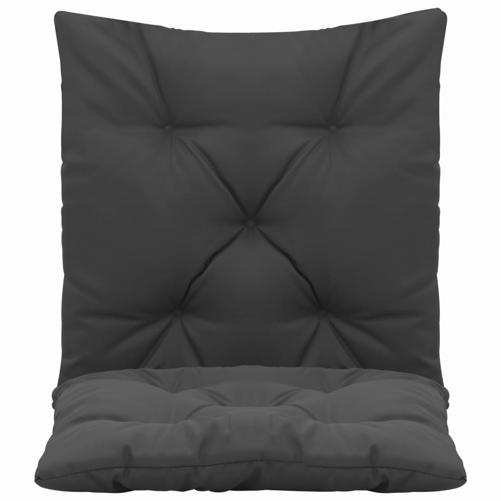 Swing Chair Cushions 2 pcs Anthracite 50 cm Fabric
