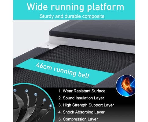 T60 Pro Luxury Foldable Treadmill Android Home Gym Cardio Running Machine