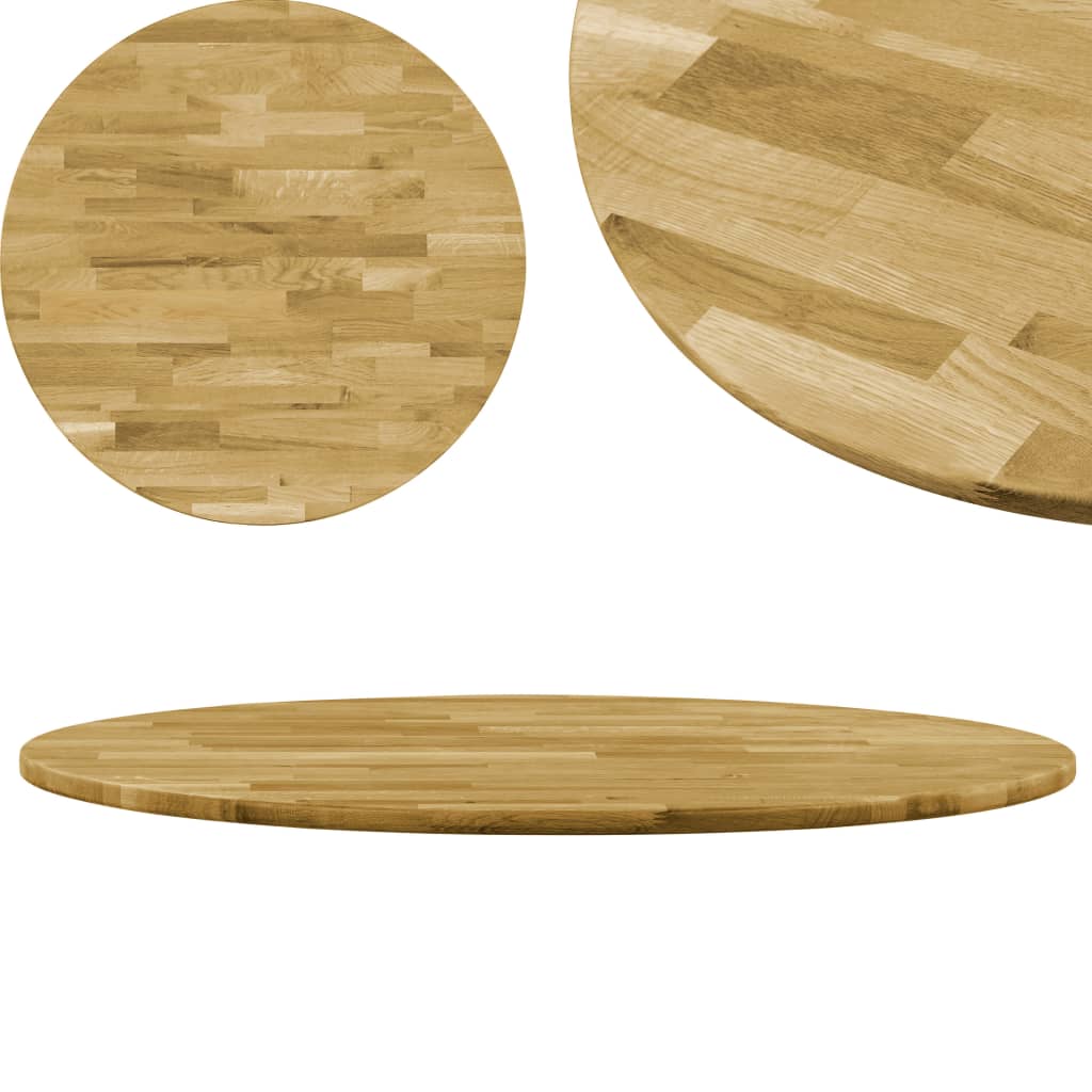 Table Top Solid Oak 23 mm 800 mm