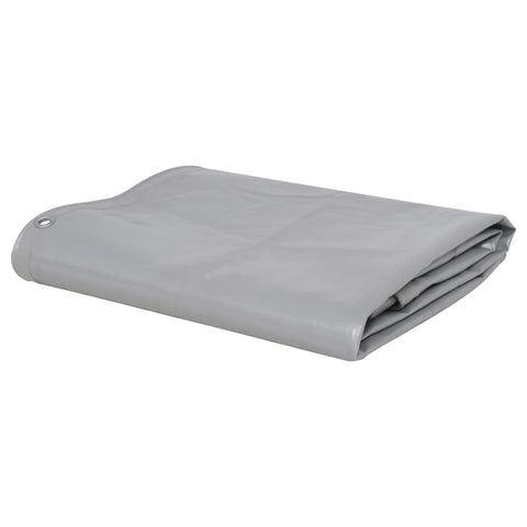 Tarpaulin 650 g/mÃ‚Â² 3x4 m Grey