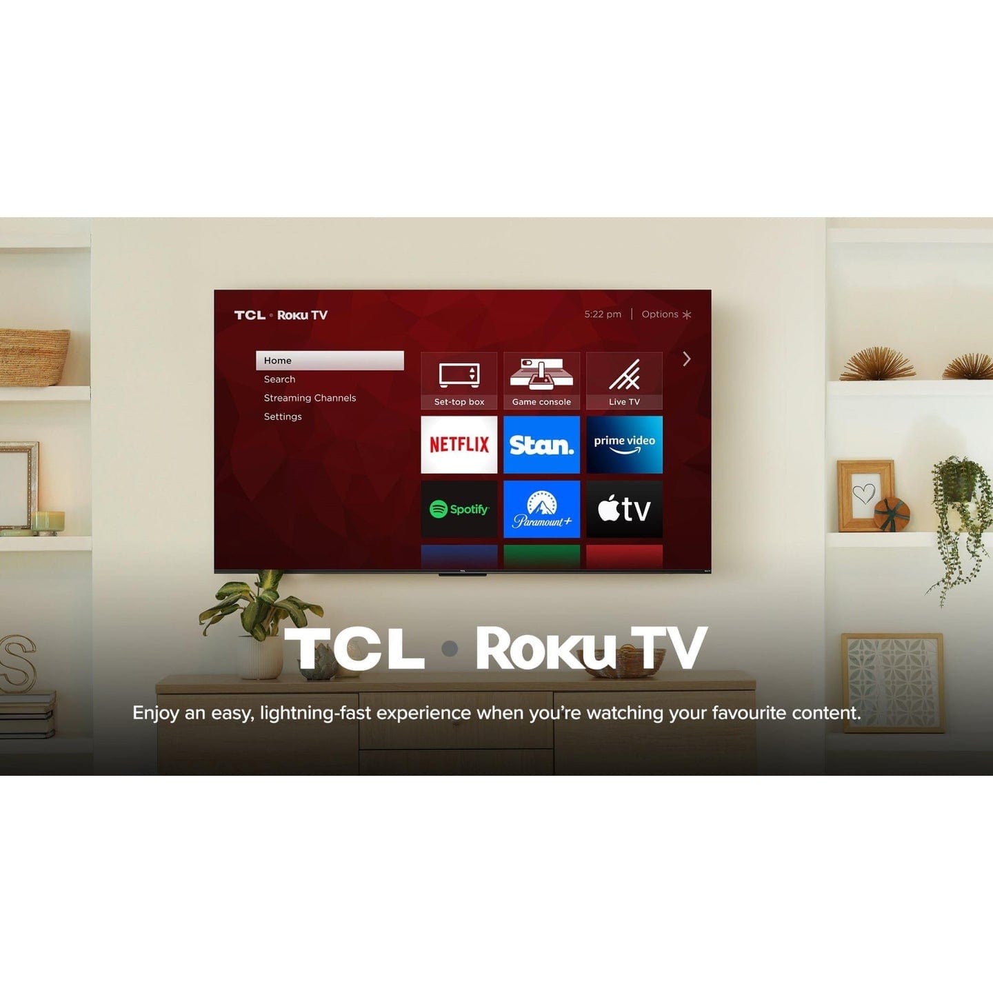 TCL 55" RP630 4K Ultra HD Roku Smart TV