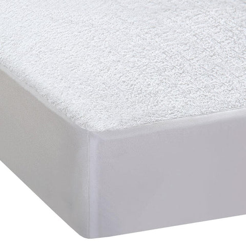 bedding Terry Cotton Fully Fitted Waterproof Mattress Protector in Single Size