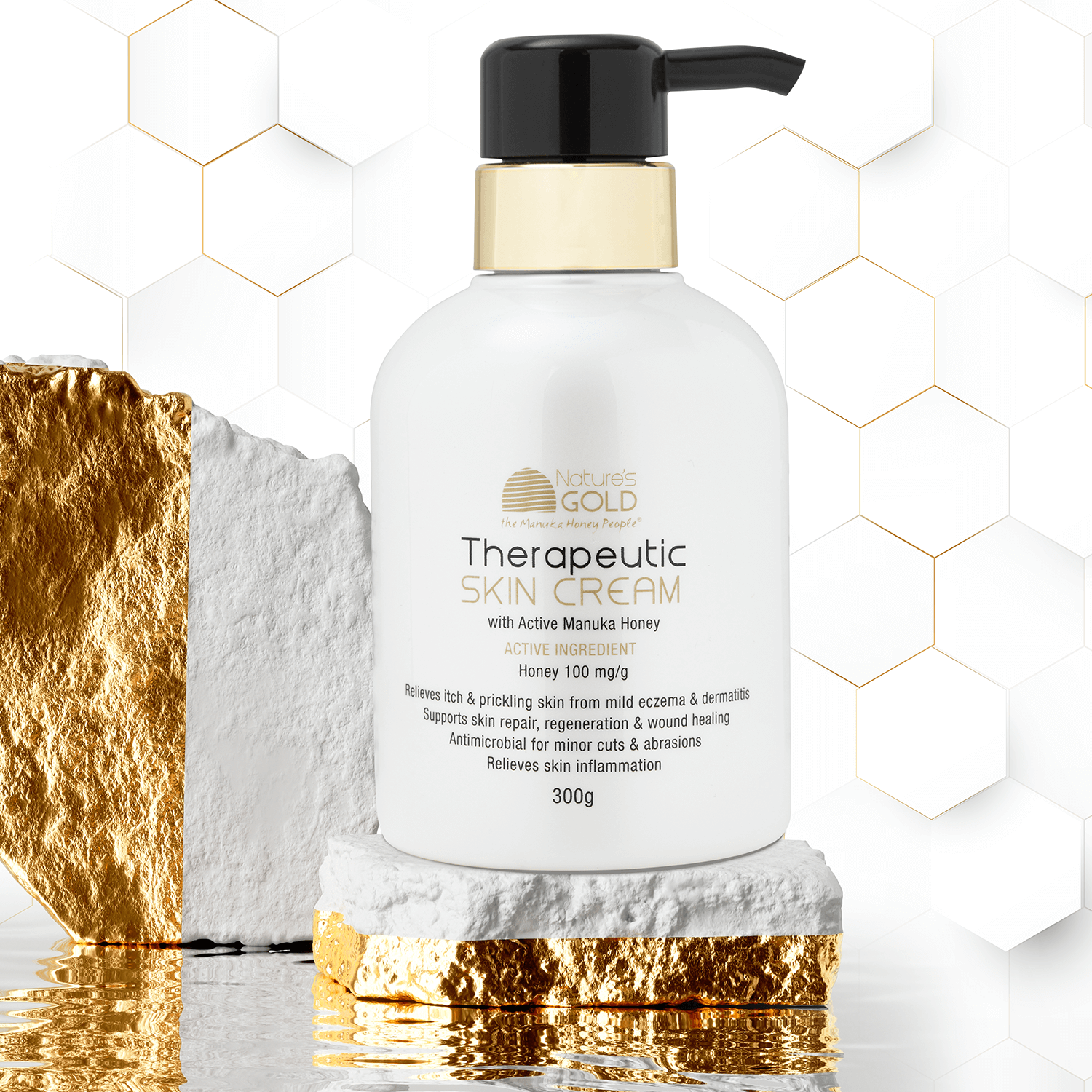 TGA listed Therapeutic Skin Cream with Manuka Honey