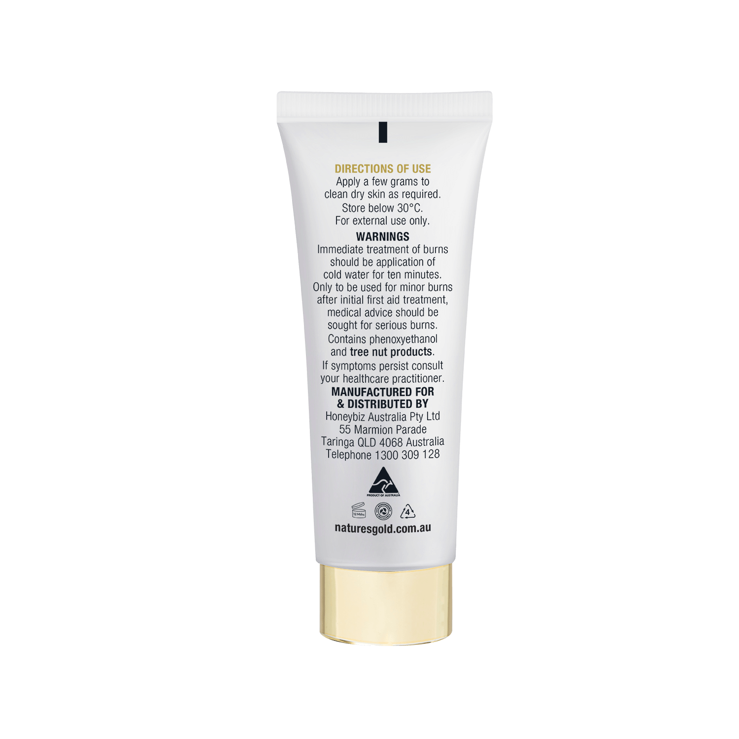 TGA listed Therapeutic Skin Cream with Manuka Honey
