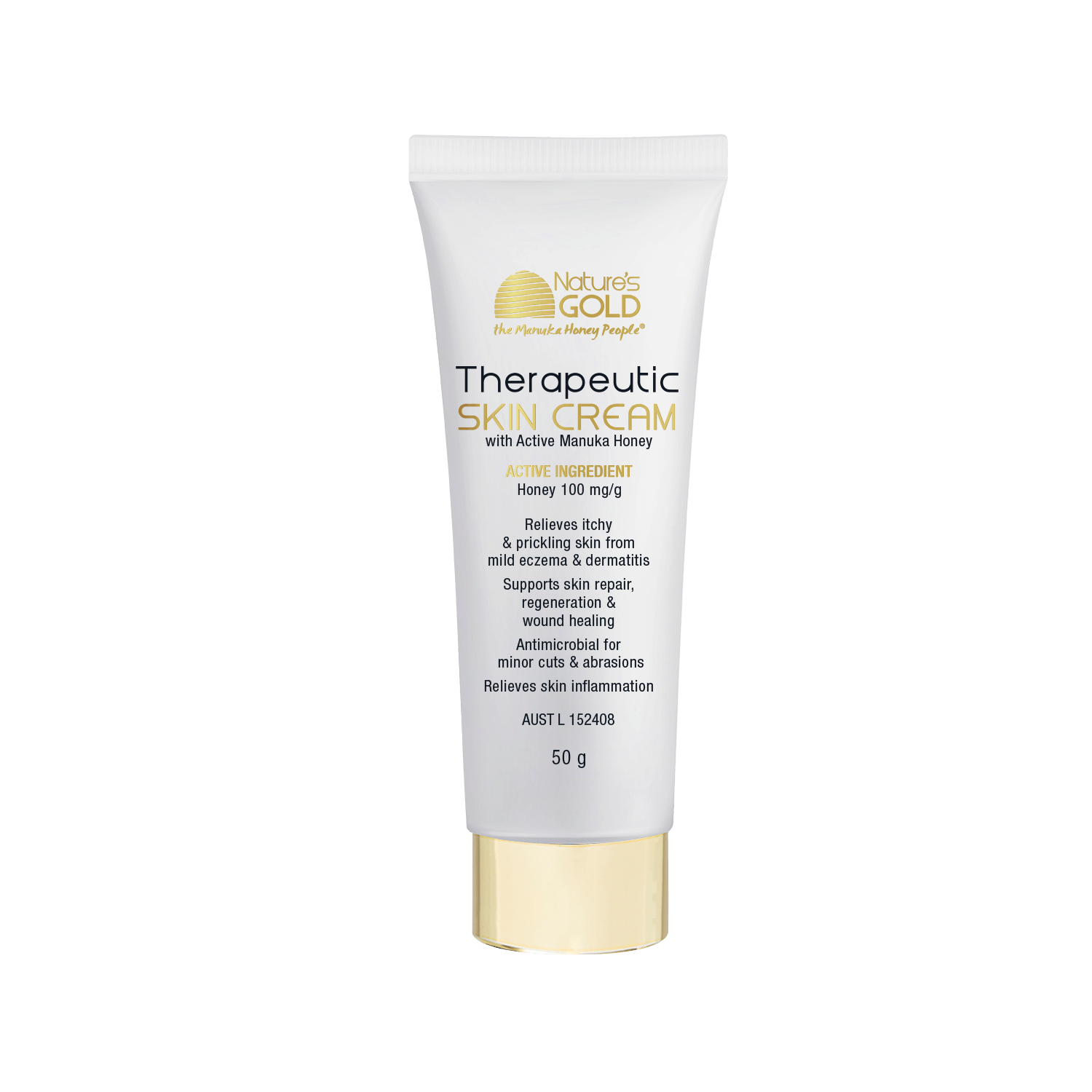 TGA listed Therapeutic Skin Cream with Manuka Honey