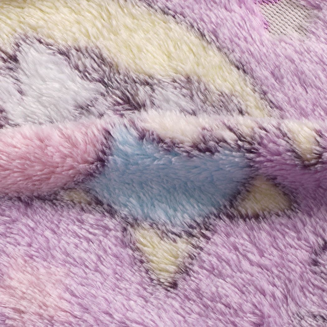 Throw Blanket Soft Warm Large Sofa Flannel Glow in the Dark Medium