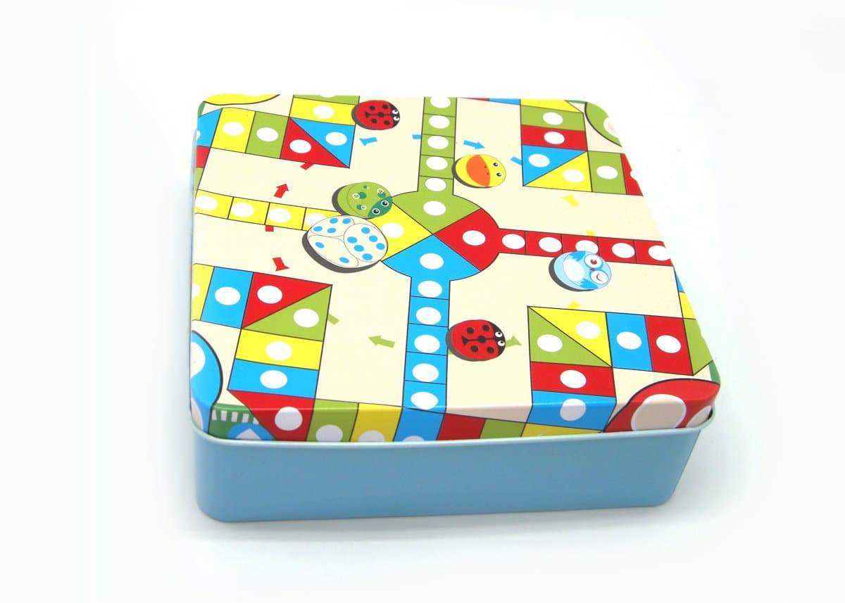 toys for infant Tin Box Game - Ludo&Tictactoe