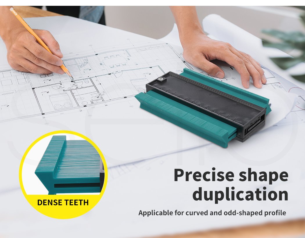 Profile Gauge Shape Contour Duplicator Tool