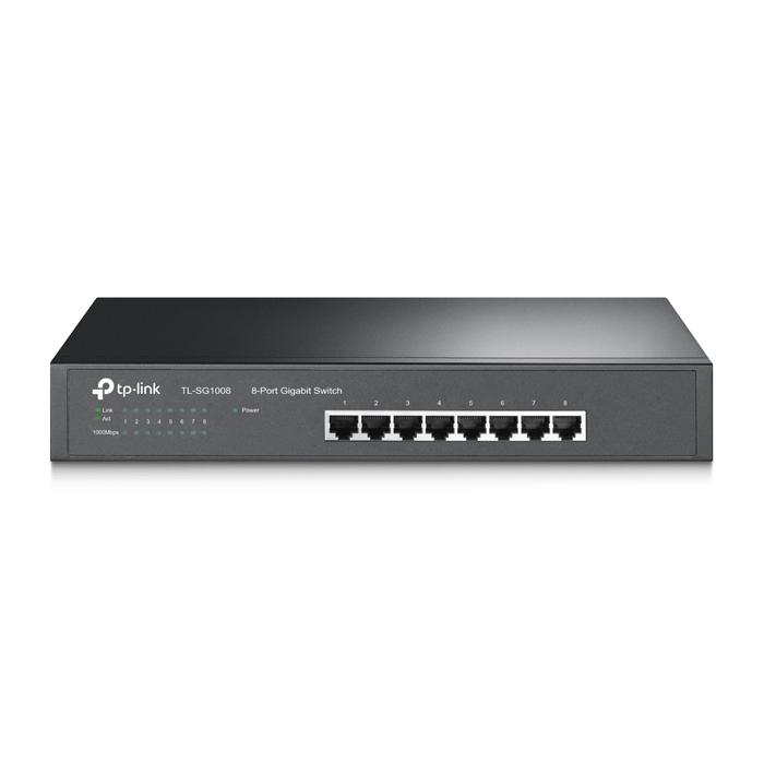 TP-Link 8-port Unmanaged Gigabit Rackmount Ethernet Switch
