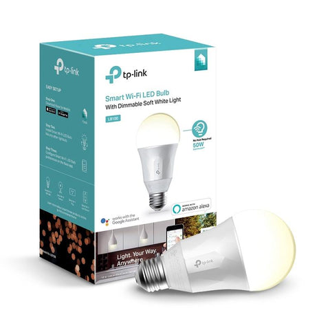 Wireless Smart Home TP-Link LB100 Smart Wifi dimmable LED Bulb